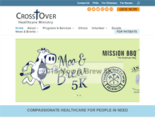 Tablet Screenshot of crossoverministry.org